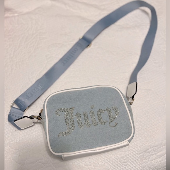 Juicy Couture Handbags - Juicy Couture Light Blue Crossbody Bag
